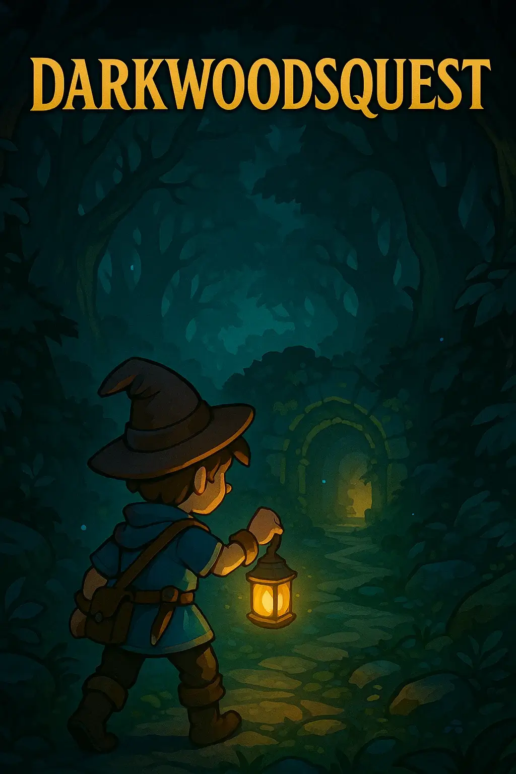Spielszene aus DarkWoodsQuest