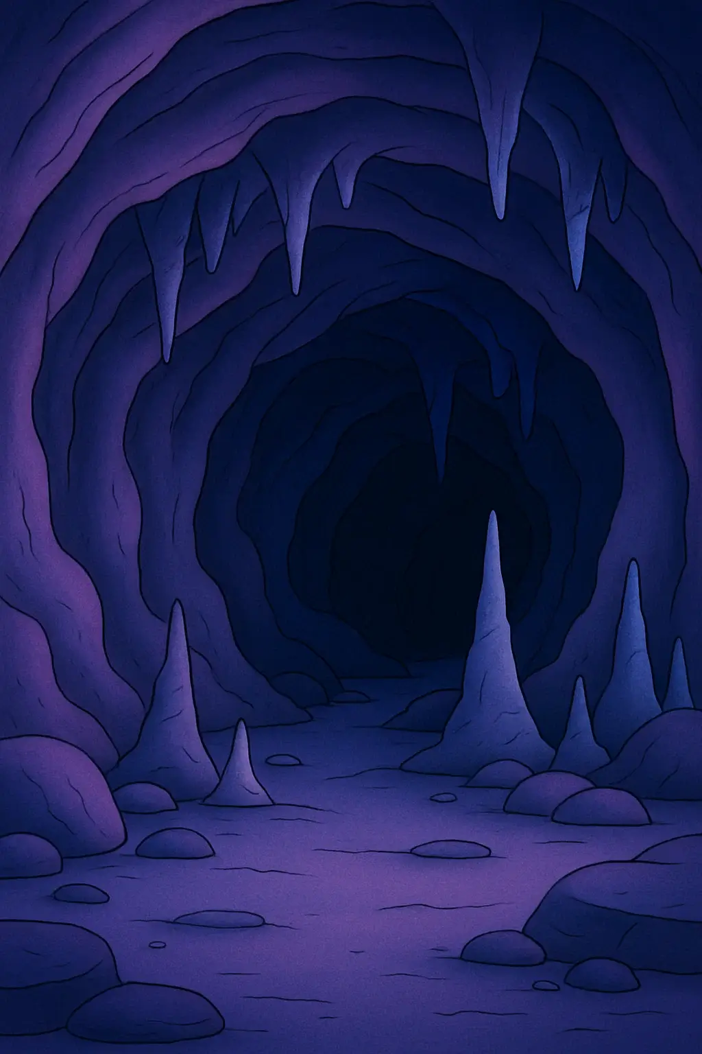Spielszene: Höhle